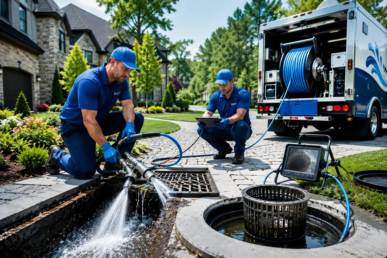 Local outdoor drain cleaning professionals in La Grange, NC